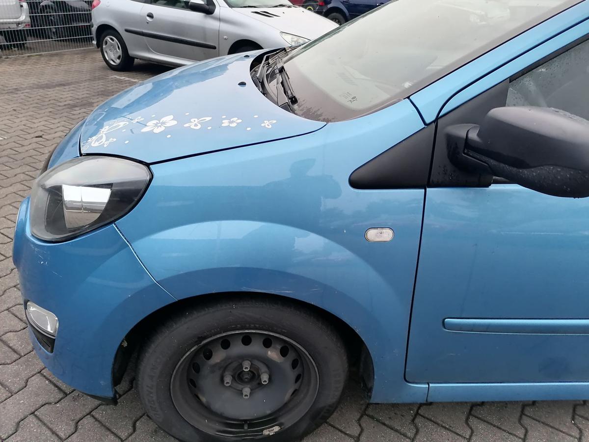 Renault Twingo 2 Bj.2013 original Kotflügel vorn links Blaumetallic TERPB